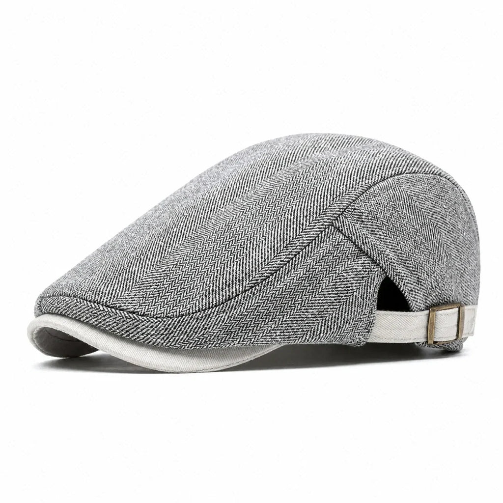 Marlow - Men's Ultra Comfortable Herringbone Cap