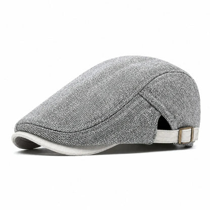 Marlow - Men's Ultra Comfortable Herringbone Cap