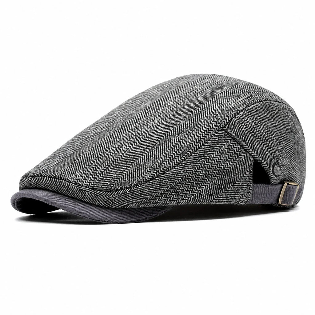 Marlow - Men's Ultra Comfortable Herringbone Cap