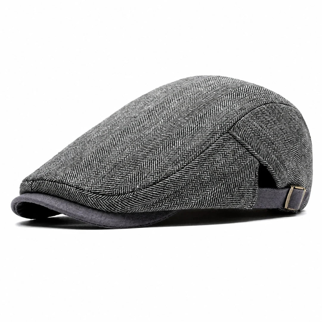 Marlow - Men's Ultra Comfortable Herringbone Cap