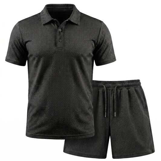 Set – Men’s Ultra Comfortable Shorts and Polo Shirt