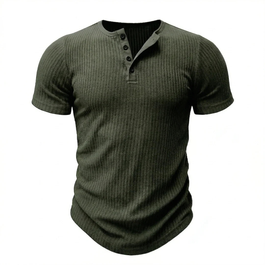 Siena - Men's Ultra Comfortable Henley Shirt